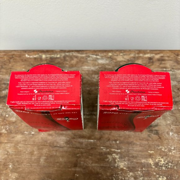 Coca Cola x McDonald's Limited Edition Glass 2015 Series - 1899 Bottle Replica - Picture 6 of 7